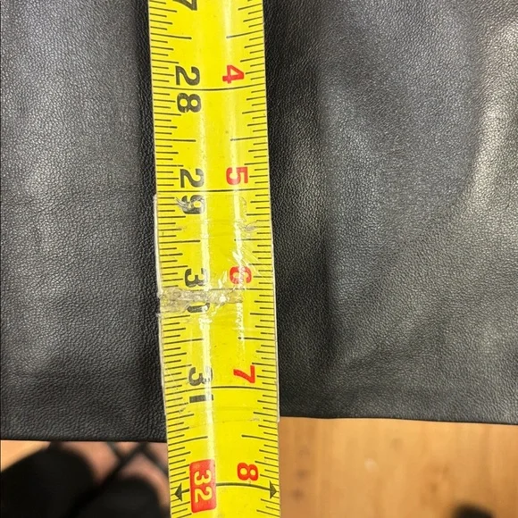 Franklin Allen Women’s Black Genuine Leather Jacket / Blazer – Size L - Picture 9 of 9